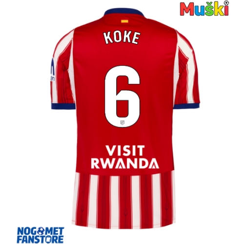 Atletico Madrid Koke #6 Domaci Dres 2026-27 Kratak Rukav